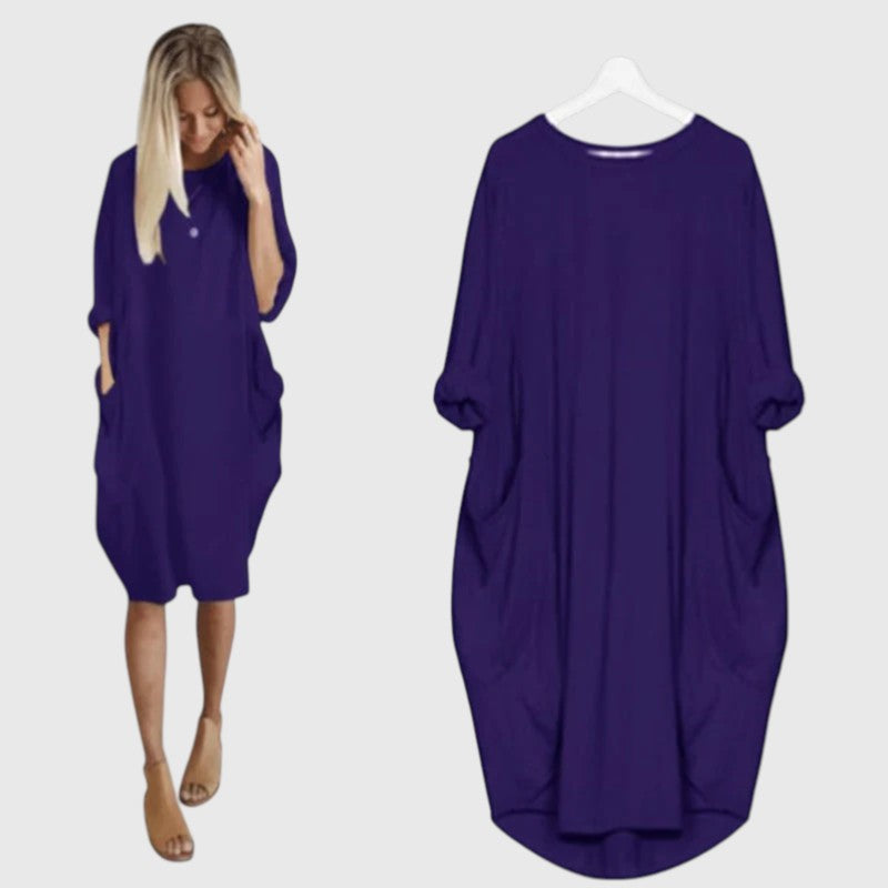 Shein - Letnia sukienka mini z luźnym krojem