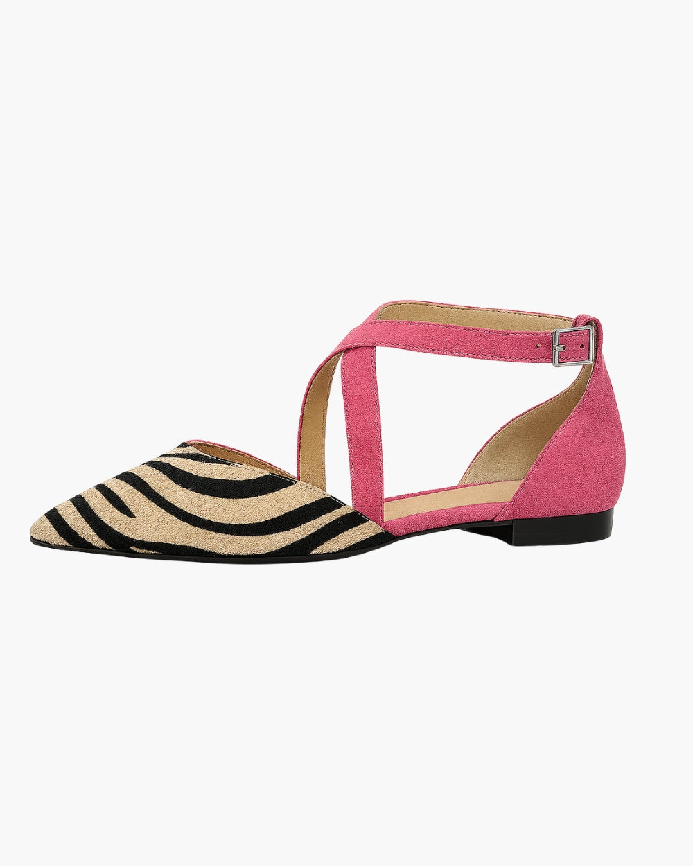 Asilia - Pasek Striped Pointed Sandals