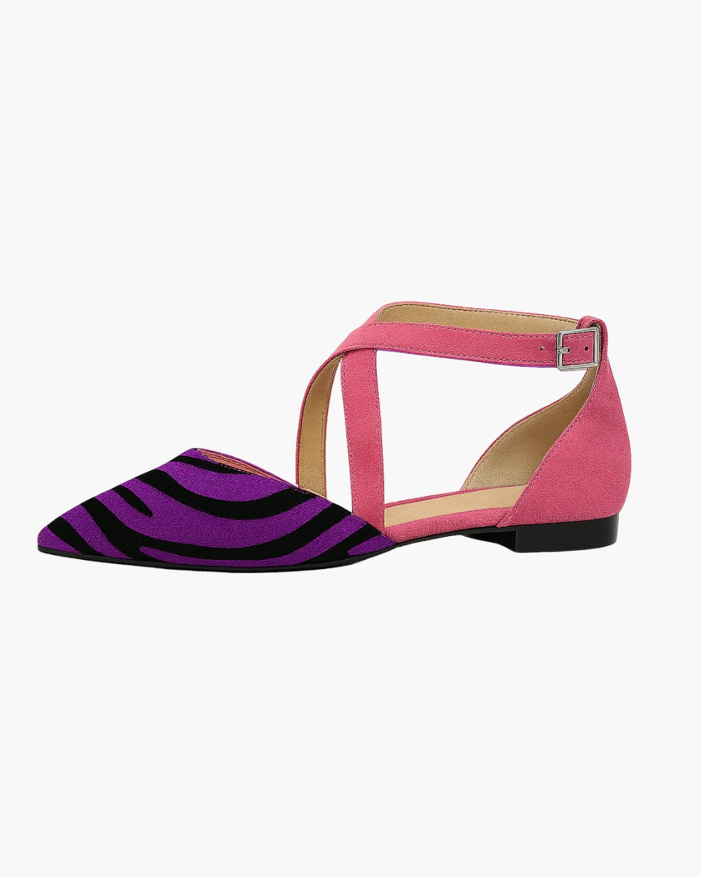 Asilia - Pasek Striped Pointed Sandals