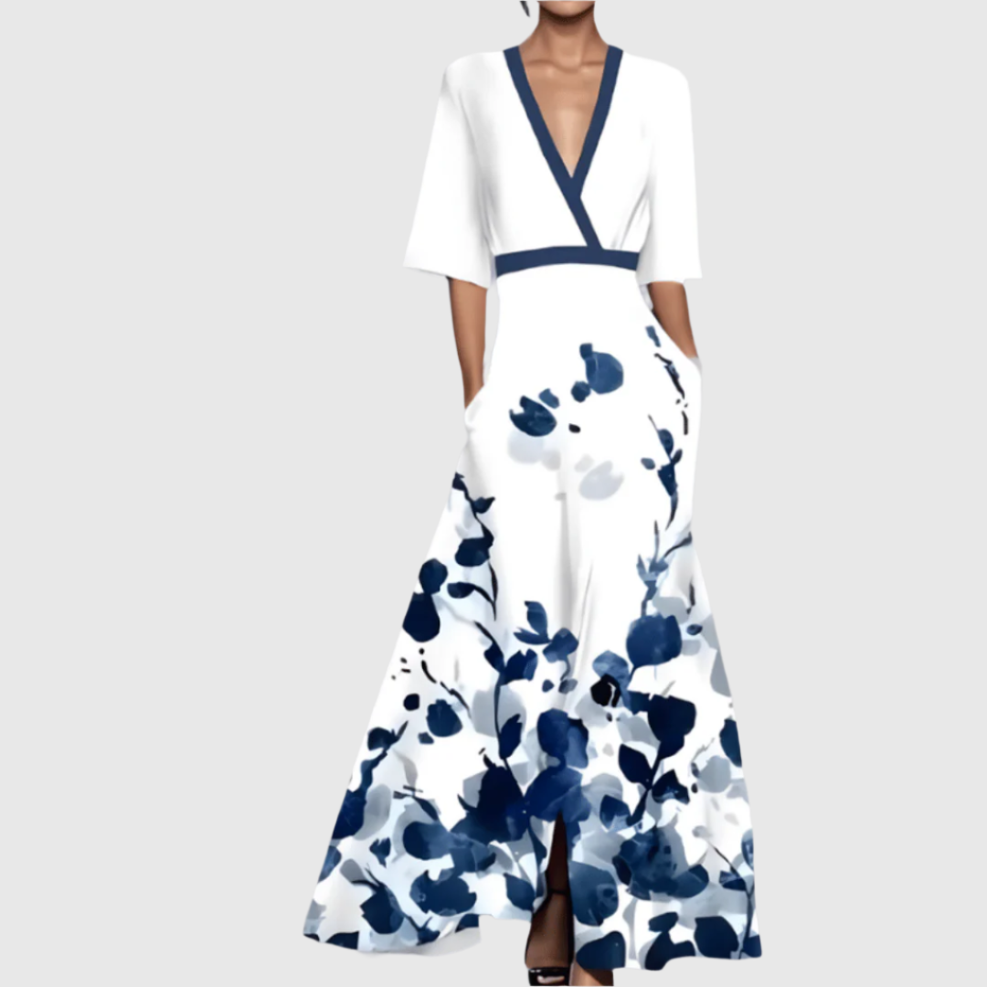 Jill - Elegancka sukienka w kwiaty