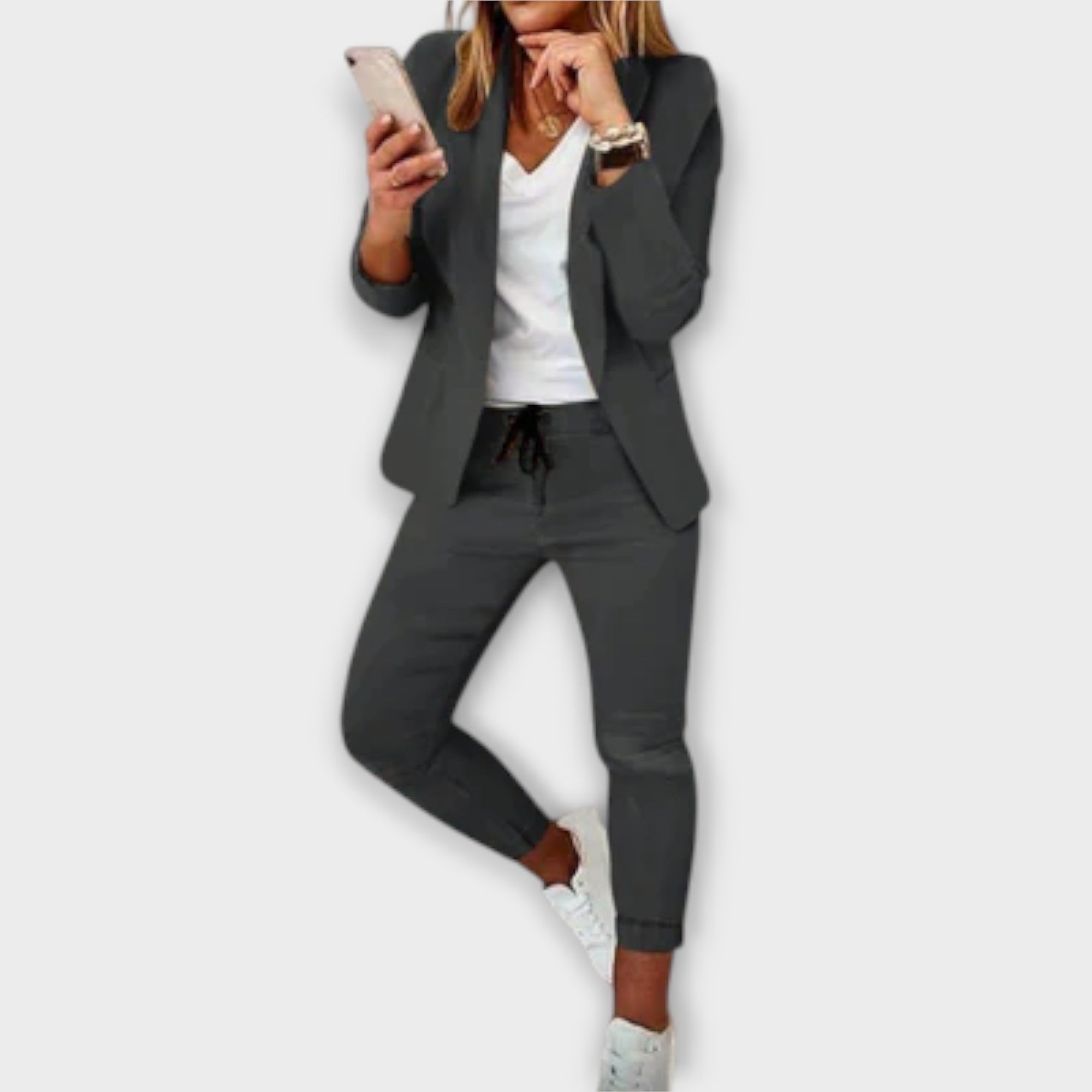 Lyselle | Elegancki Zestaw Blazerowy