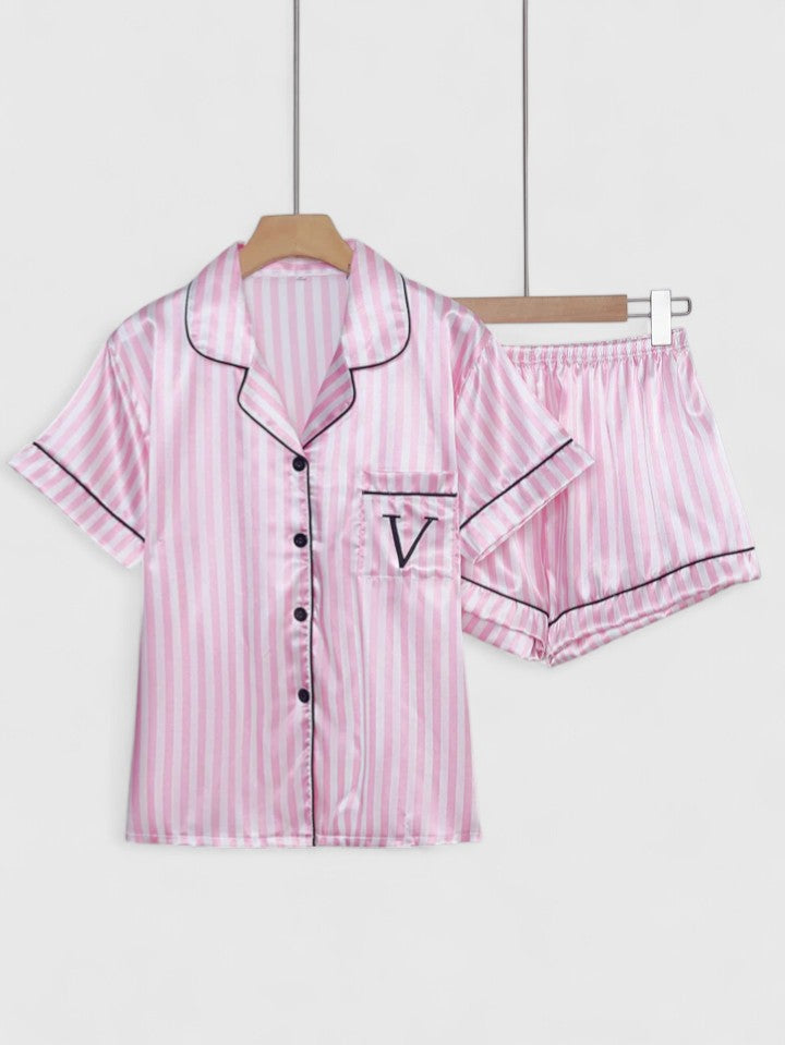 Rhaquellee | Stylowy Zestaw Piżamowy