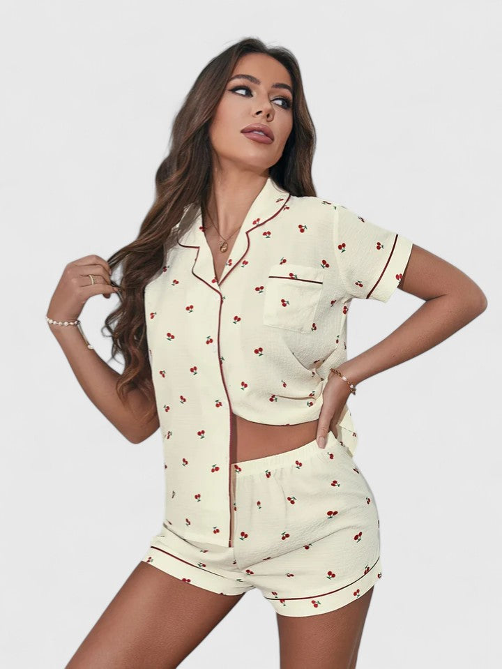 Isandrielle | Stylowy Zestaw Piżamowy