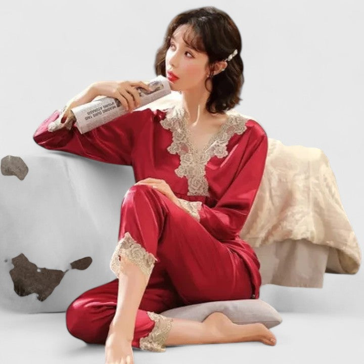 Aurizette | Luksusowy zestaw piżamowy