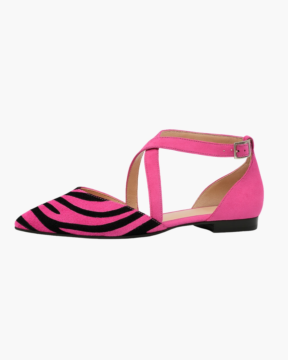 Asilia - Pasek Striped Pointed Sandals