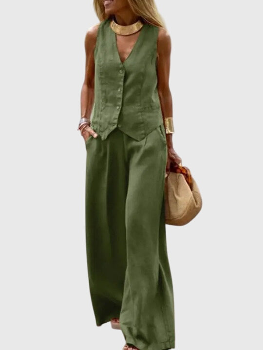 Mabel | Elegancki Dwuczęściowy Zestaw