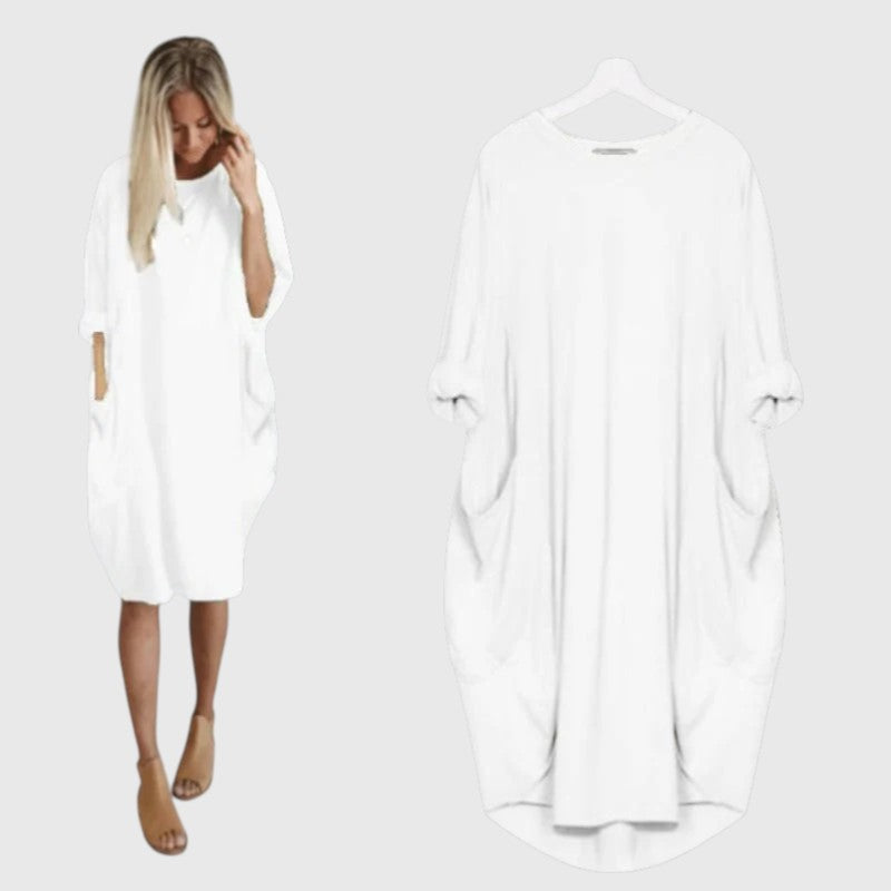 Shein - Letnia sukienka mini z luźnym krojem