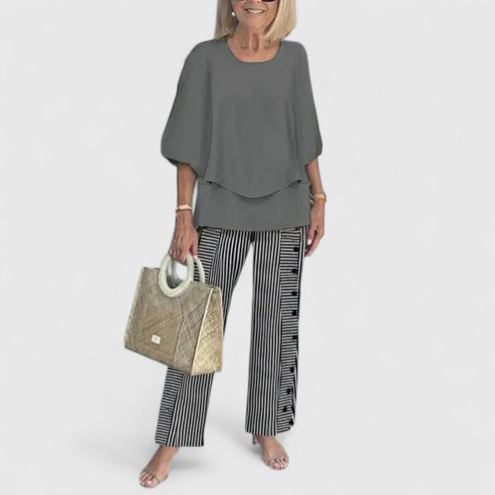 Martha | Stylowy Zestaw Dwuczęściowy